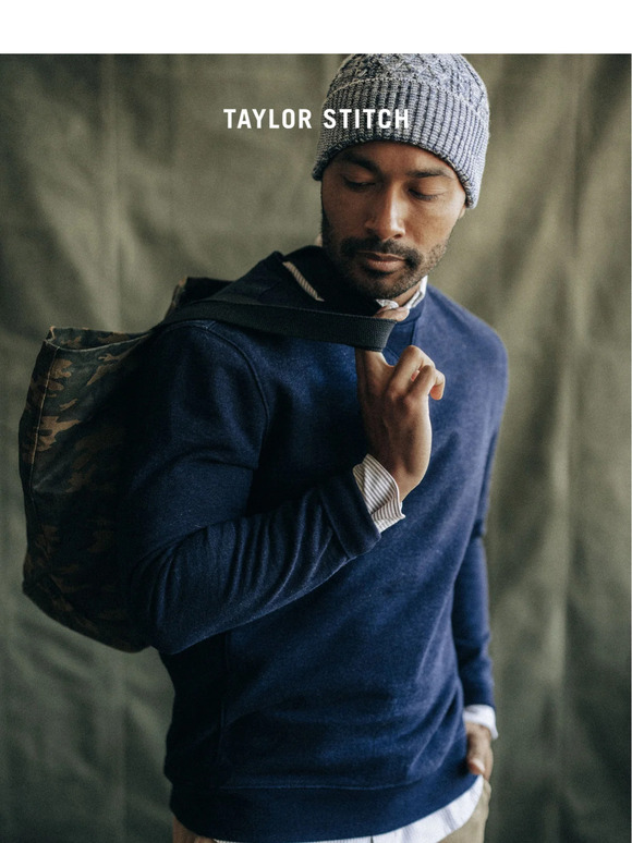 Taylor Stitch IndigoDyed Cotton Terry Milled