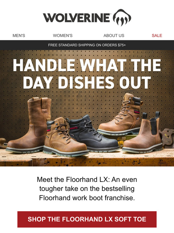 Wolverine: Re-introducing The Floorhand LX Work Boot | Milled