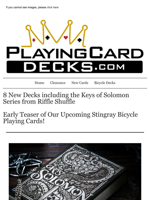 8 New Decks and a Preview!