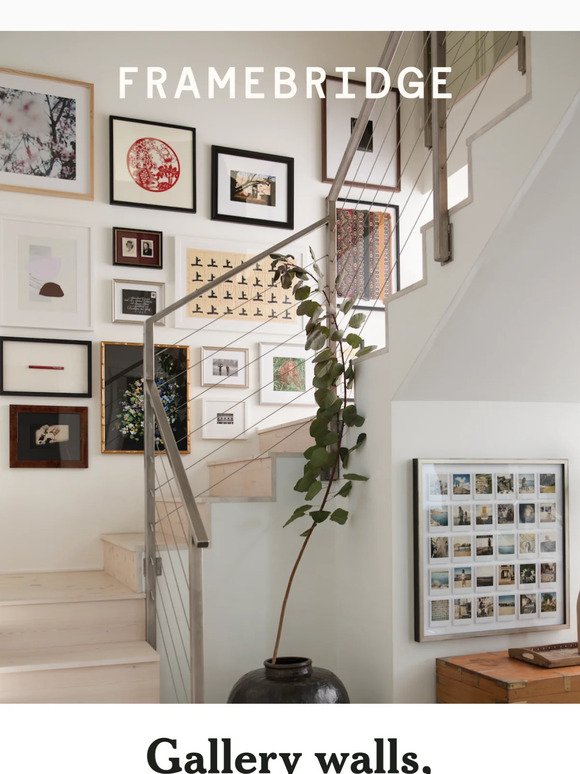 Personalized gallery wall designs