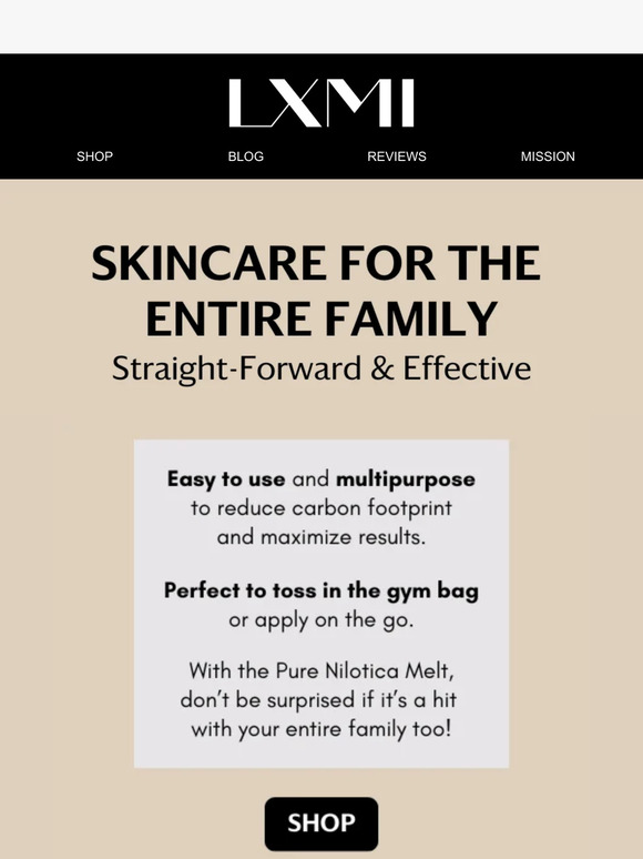 Skincare simplicity 🌿