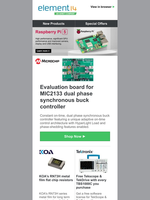The weekly round-up of products from our top suppliers