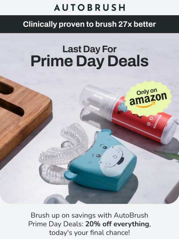 Prime Day Deals - 20% Off💲