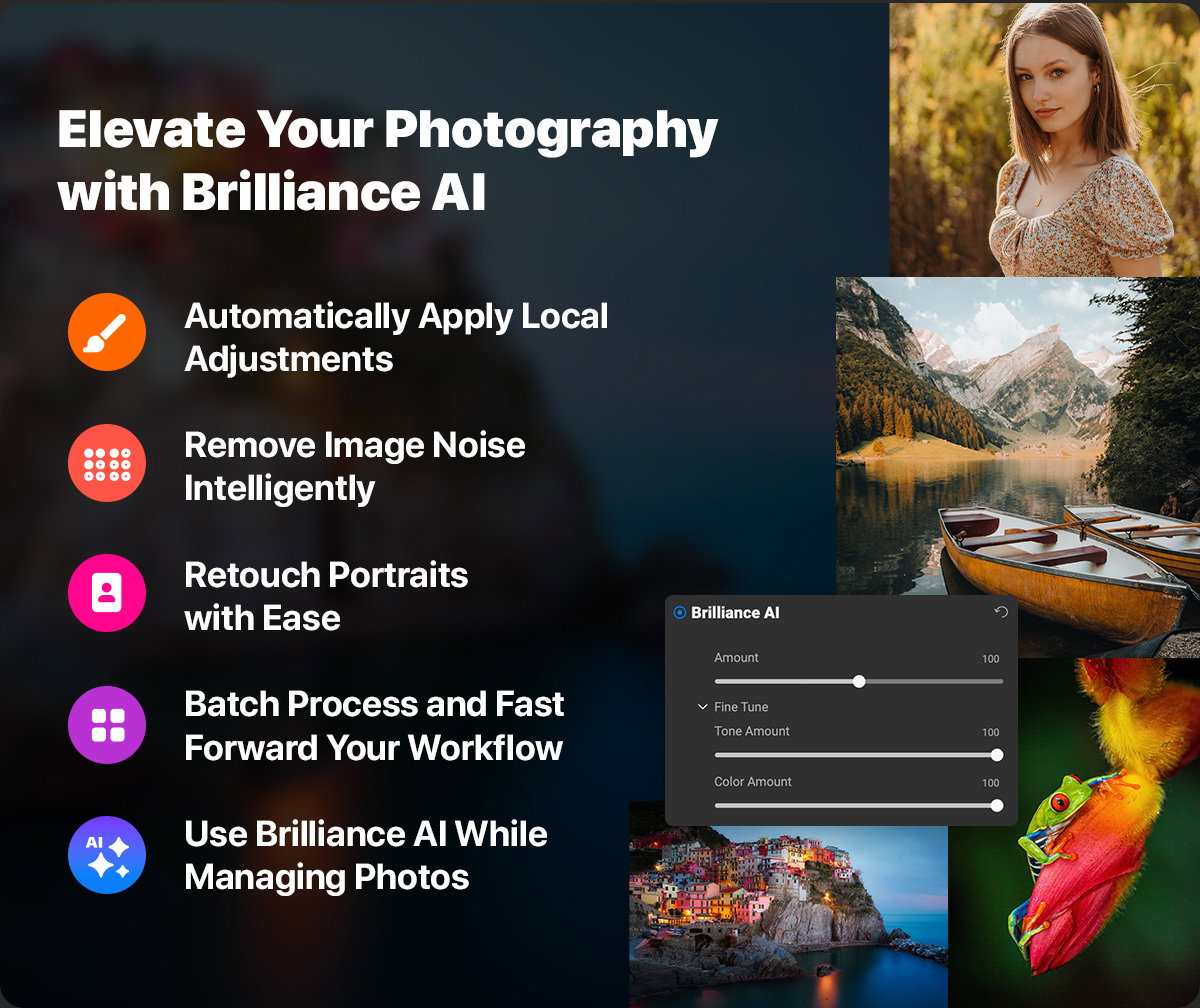 ON1: New Brilliance AI - Going Beyond Color and Tone | Milled