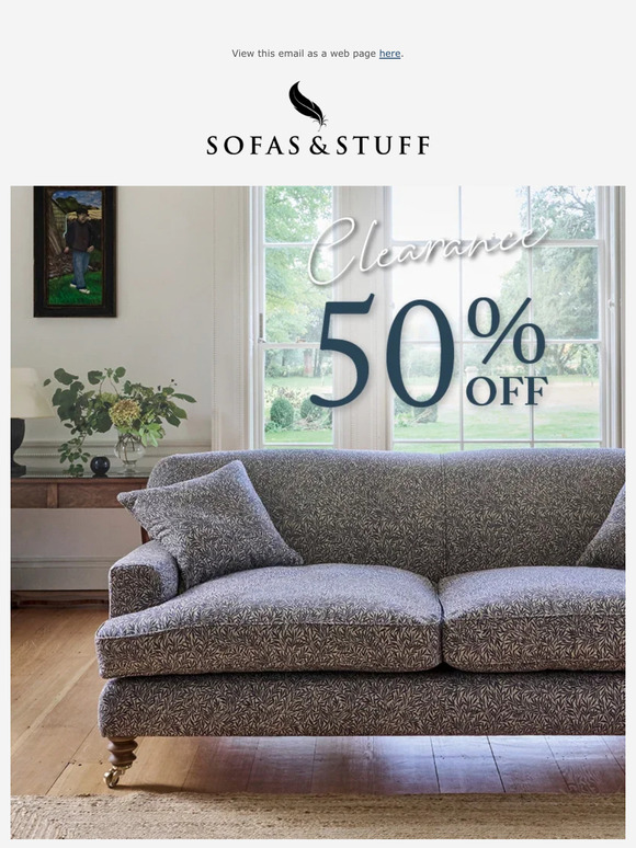 Sofa and stuff clearance discount