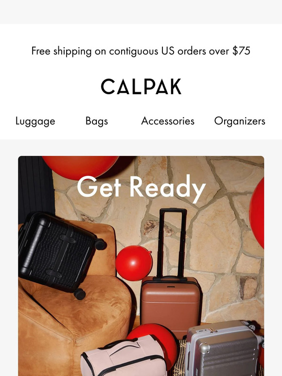 CALPAK Travel Our Anniversary = Your Treat 🎁 Milled