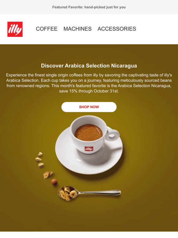 illy: Make a Splash, Savings up to 50% off