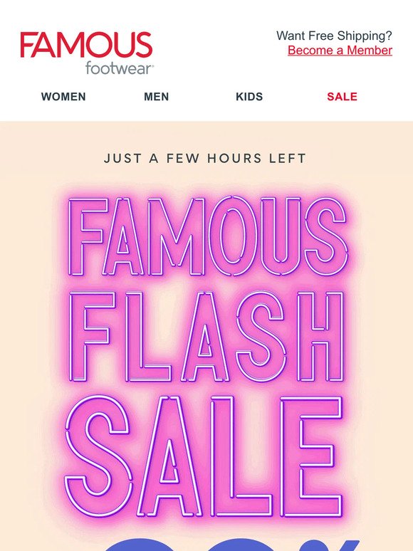 Time is almost up! FLASH SALE 20% OFF