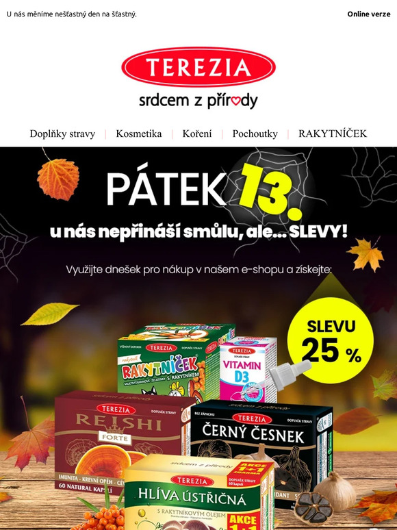 Pátek 13. - SLEVA 25 %