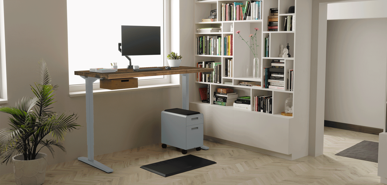 thehumansolution Shipping now Wall Mounted Standing Desk Milled