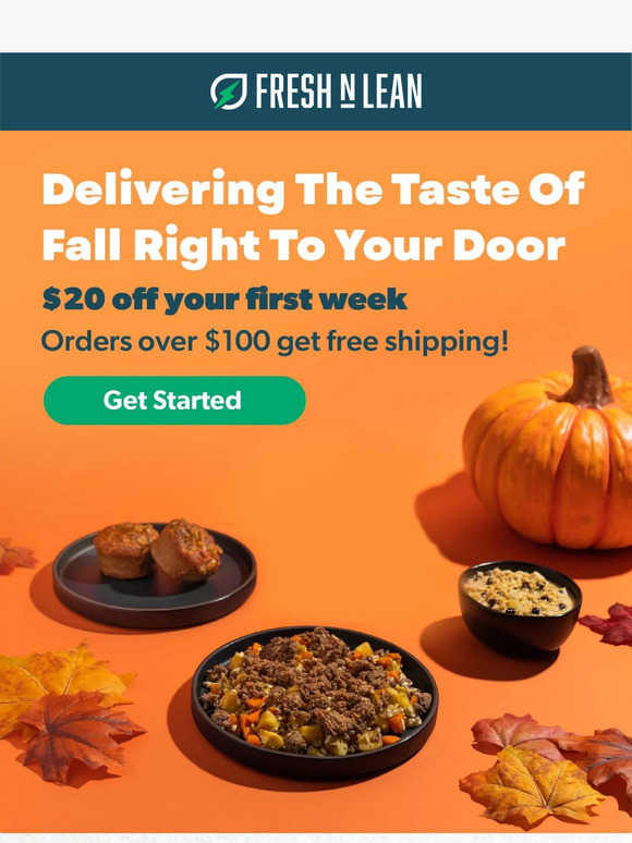 Fall Savings On Your First Week