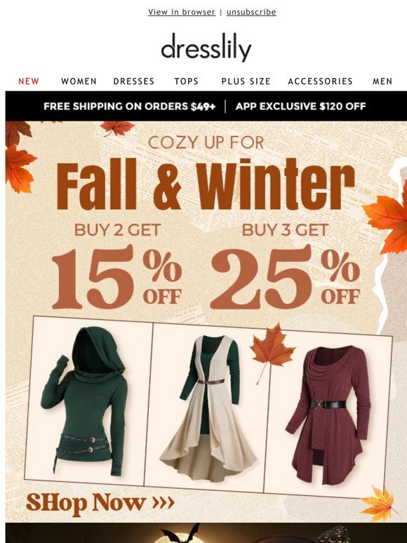 Cozy Up For Fall & Winter + Halloween Clearance, Down To $1 !