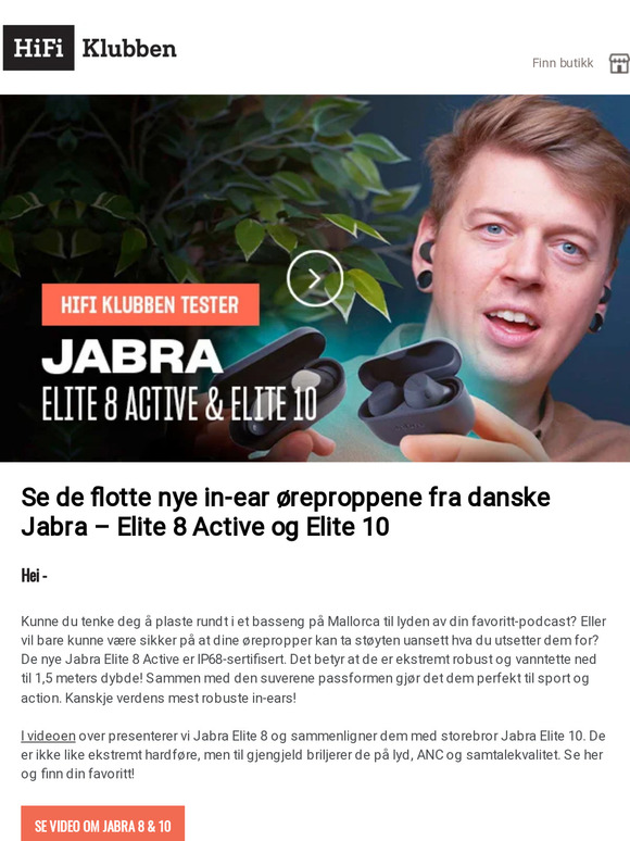 Vanvittige vanntette in-ears fra Jabra