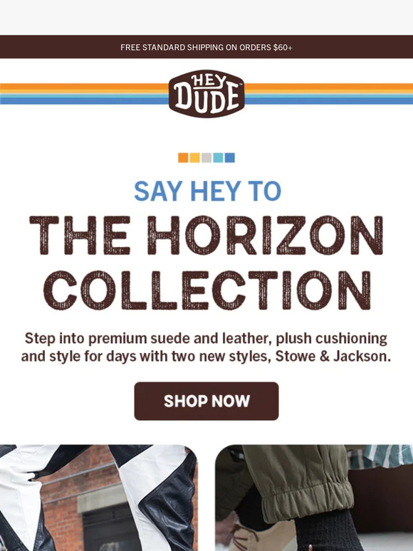 Hey Dude Shoes USA Just Dropped The Horizon Collection Milled