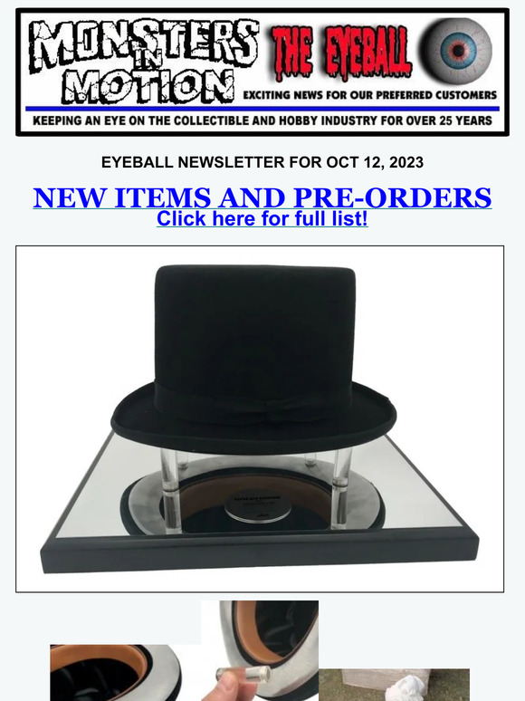 Monsters in Motion Space 1999 12" Eagles Limited Supply! Spaceships