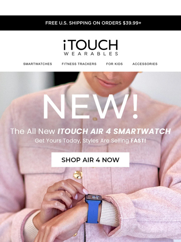 iTouch Wearables Introducing the iTouch Air 4 Smartwatch the