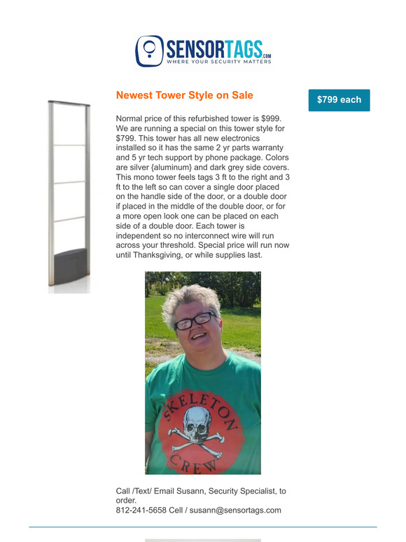 ❤️  Sensortags Newsletter    Customer