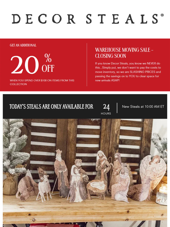 Decor Steals A Christmas Gift for Generations Milled