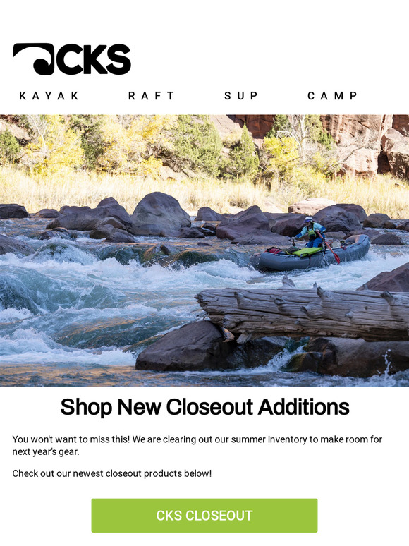 NEW Closeout Additions