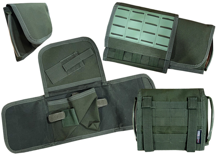 Rescue Essentials Flat IFAK Pouch Carries a variety of supplies in a