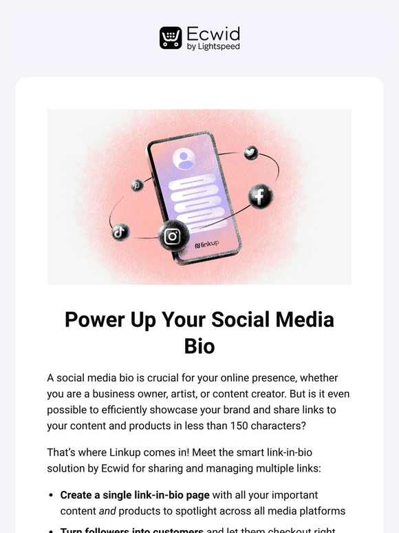 🔥 NEW: Power Up Your Social Media Bio with Linkup