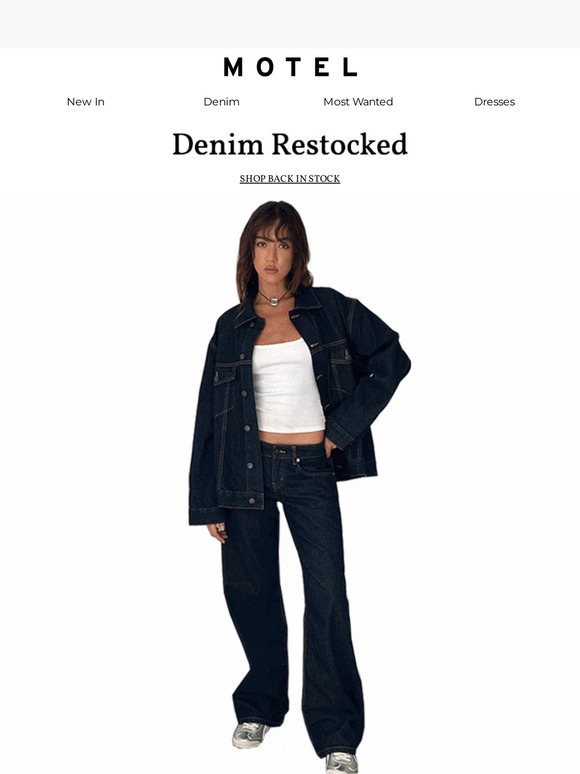 Denim Restocked