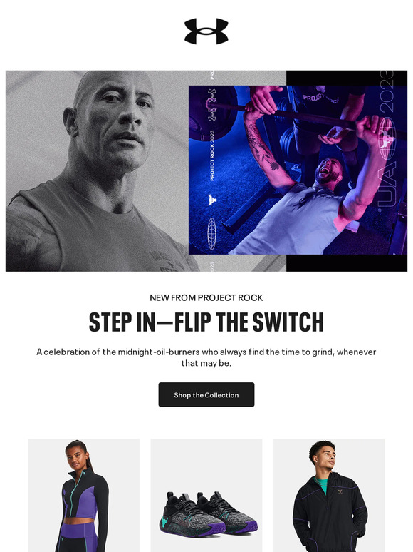 Under Armour UK Gear up for your next latenight session Milled