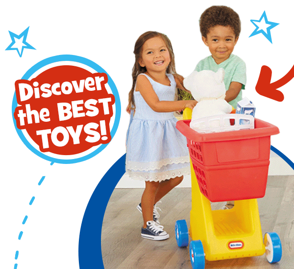 Little Tikes Exciting News Shop Now on Little Milled