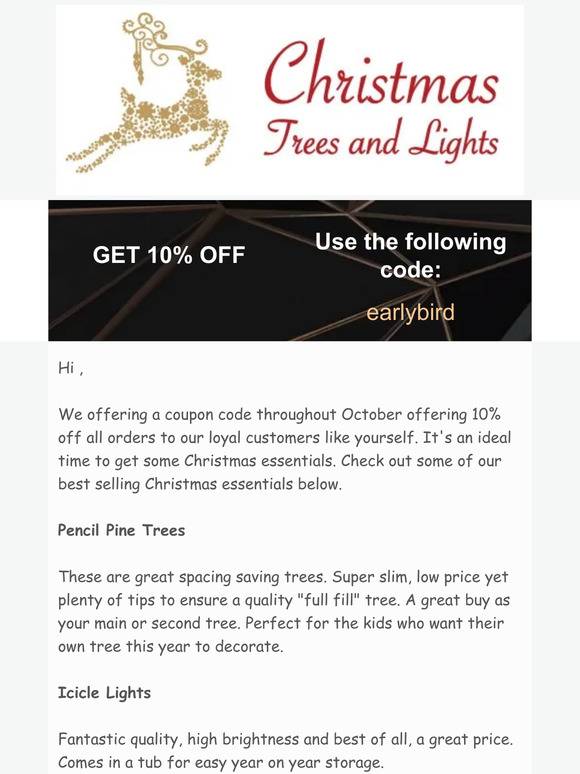 Best Selling Lights & Trees Christmas Trees and Lights