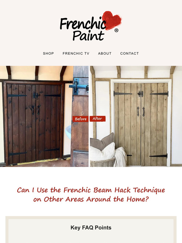 Frenchic Paint Can I Use the Frenchic Beam Hack Technique on Other