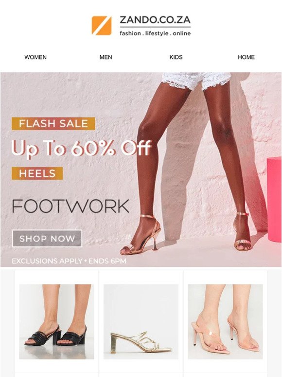 👠 Surprise! 6 Hours only ⚡ Up to 60% Off FLASH SALE on Heels