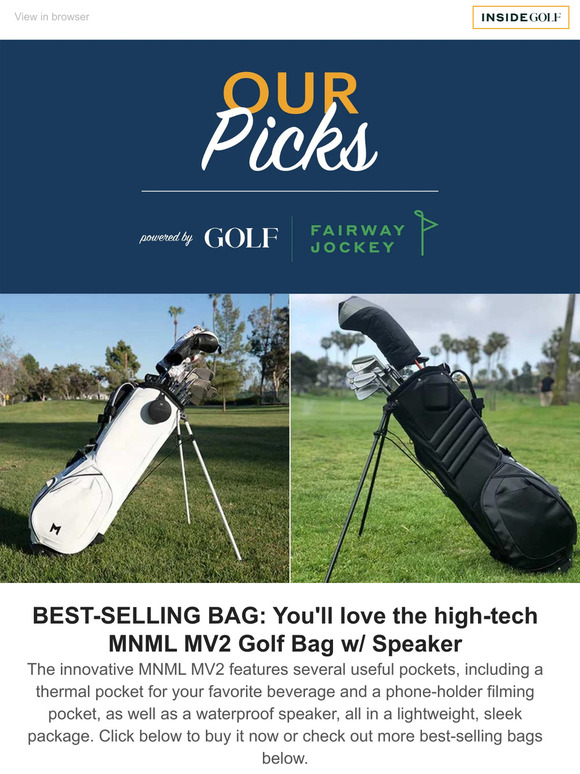 GOLF 7 bestselling bags you need this fall Milled