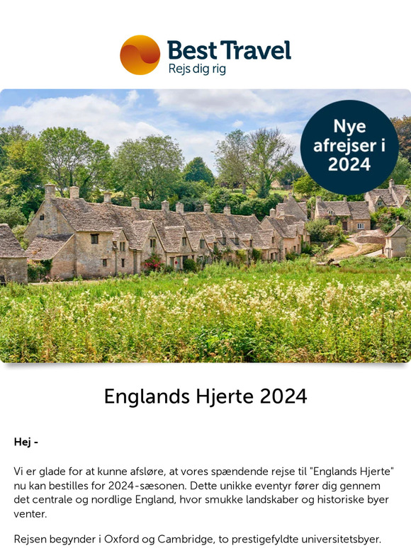 Best Travel DK Nye Afrejser I 2024 Englands Hjerte Milled   C@2x 