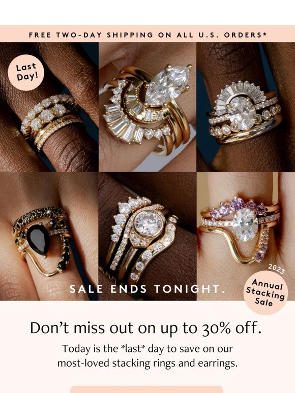 Our *only* sale of the year ends TONIGHT.