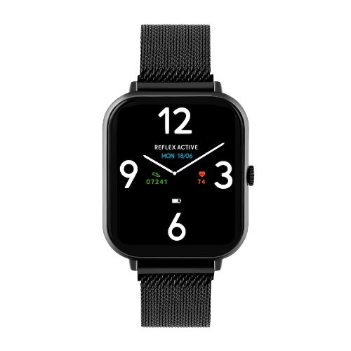 Reflex Active Series 23 Ladies' Black Mesh Bracelet Smart Watch