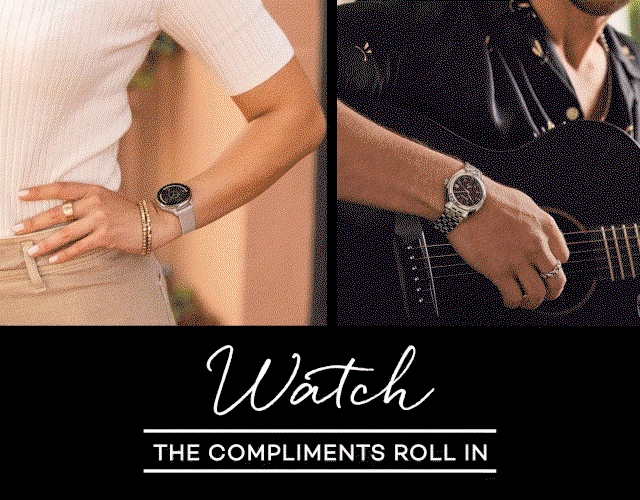WATCH THE COMPLIMENTS ROLL IN