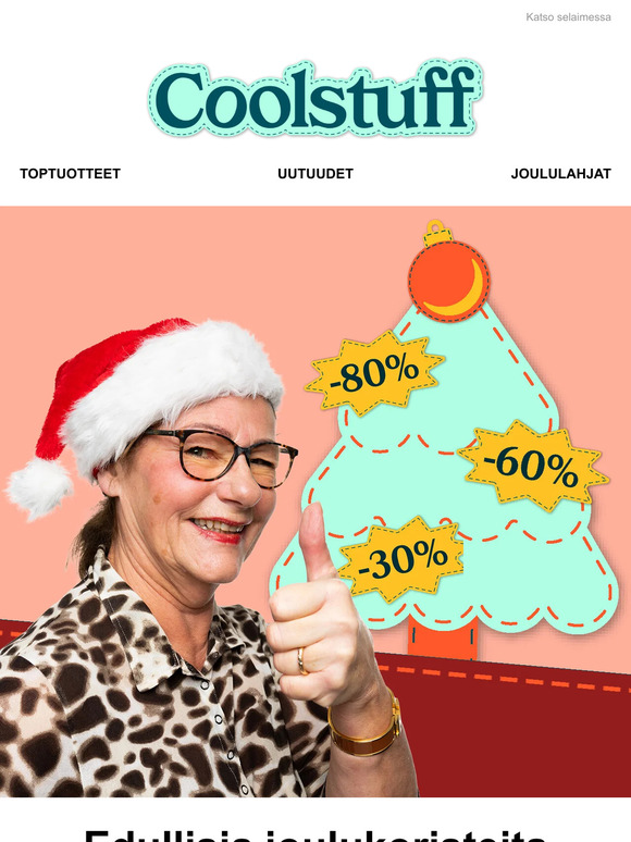 Joulu tulee aikasemmin tänä vuonna...🎁🎄