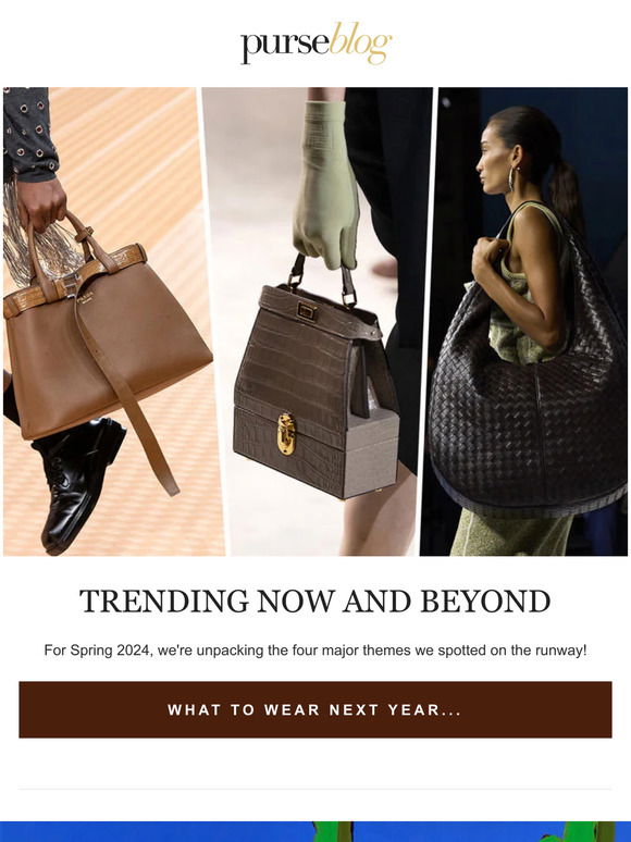 Four Handbag Trends That Ruled the Spring 2023 Runways - PurseBlog