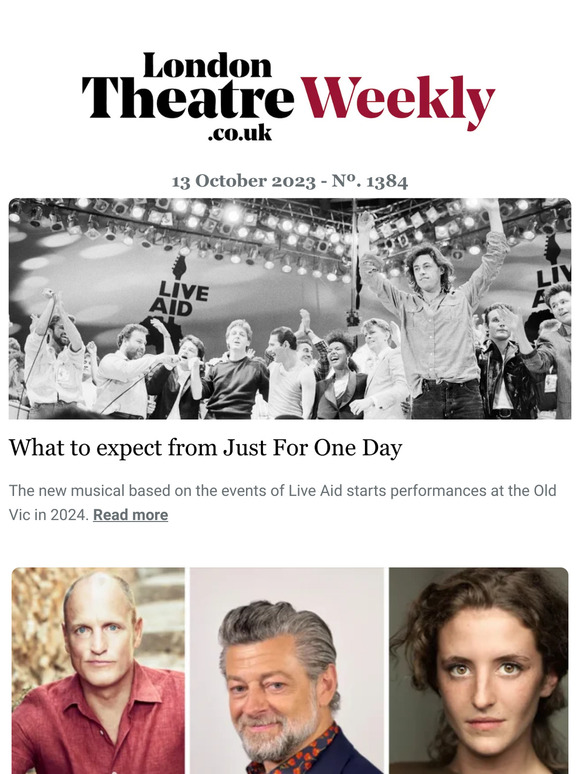 Discover the Live Aid Musical, Just For One Day