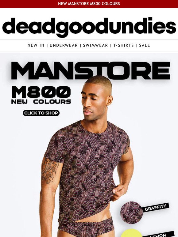 Deadgoodundies: HANDLE WITH CARE - Manstore at its finest
