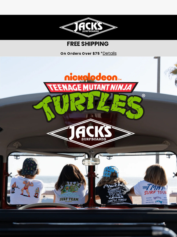 Jack's Surfboards 🐢Teenage Mutant Ninja Turtles x Jack's Surfboards