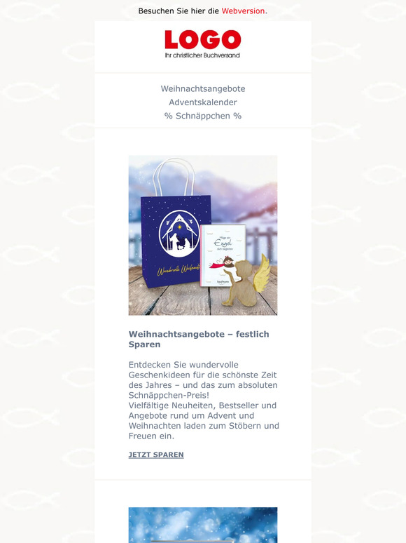 🎄 Festlich sparen und gewinnen! 🎄