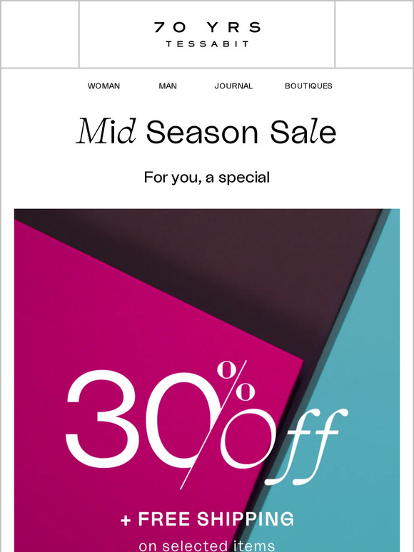 Last days for the Mid Season Sale!