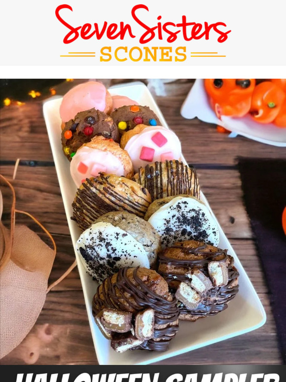 Seven Sisters Scones 🎃 Unbox Our Exclusive Halloween Scone Sampler! 🍂