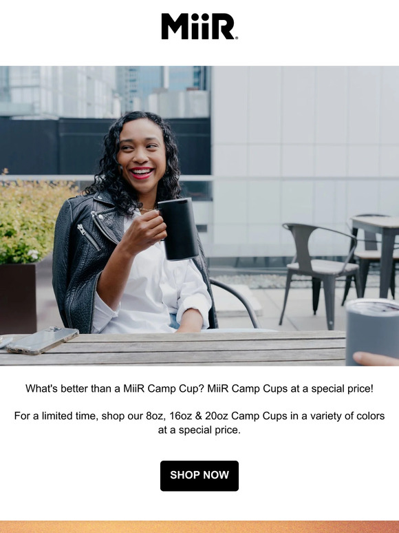 Camp Cups for a Special Price