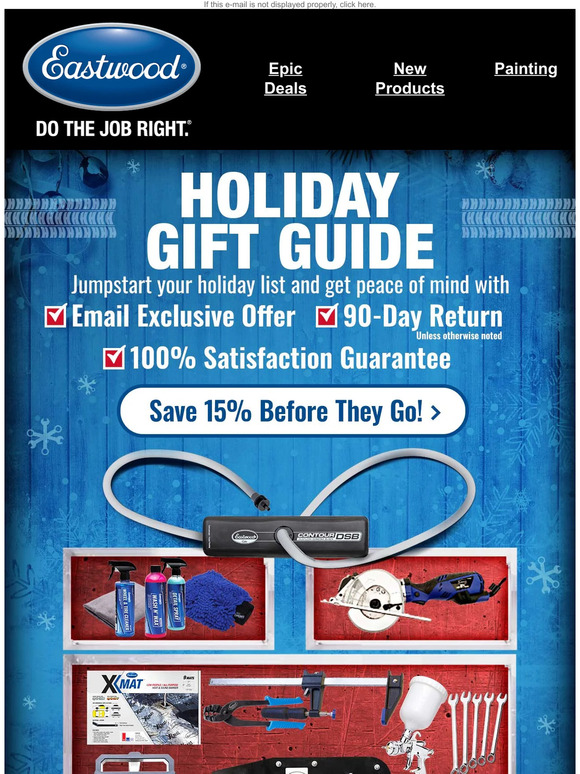 Jumpstart Your Holiday Shopping – 15% Off!