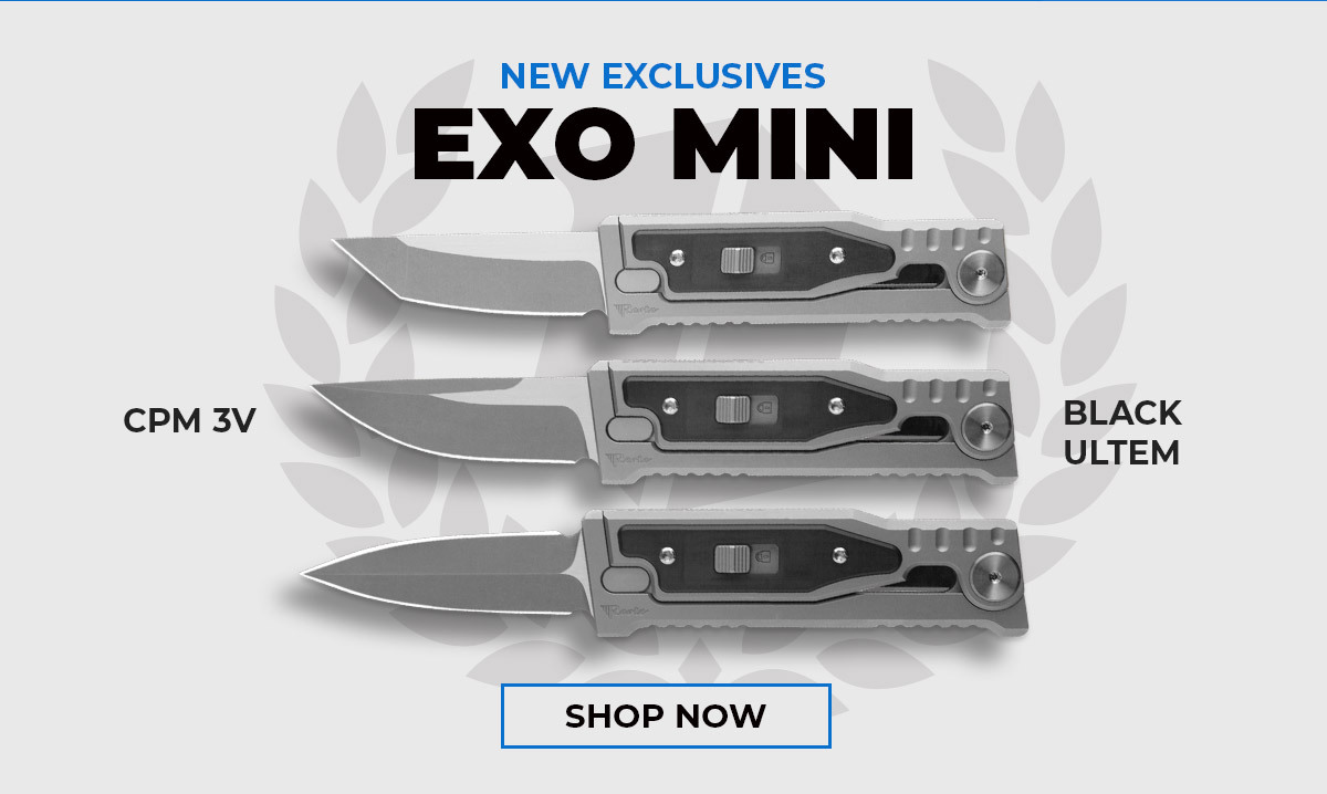 Blade HQ Source Mini & OG EXOs from Reate now available! Milled