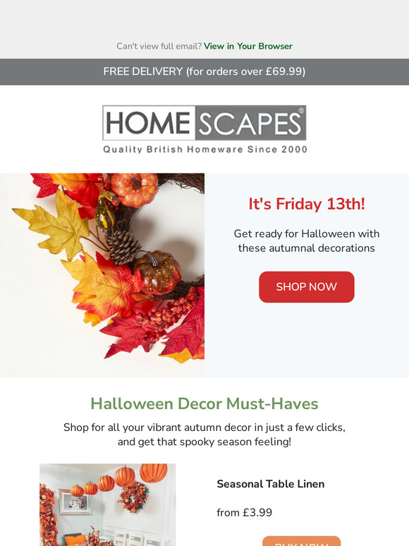 🎃 Spruce up Your Home for Friday 13th! 🎃