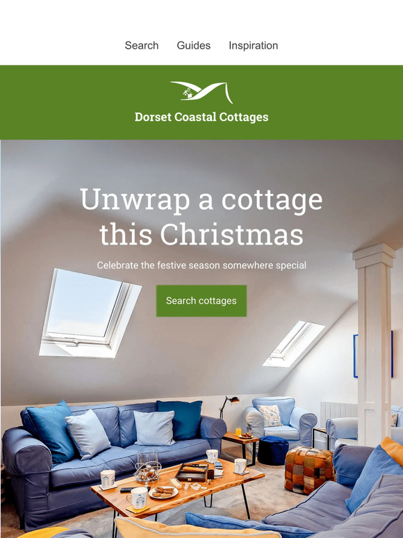 Unwrap a cottage this Christmas