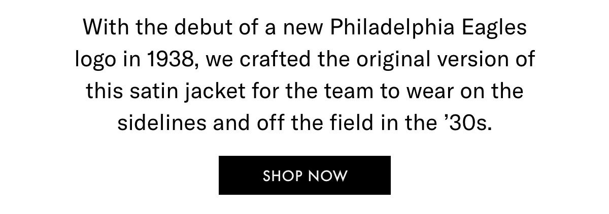 NFL Philadelphia Eagles 80s White Satin Varsity Jacket Embroidery logos